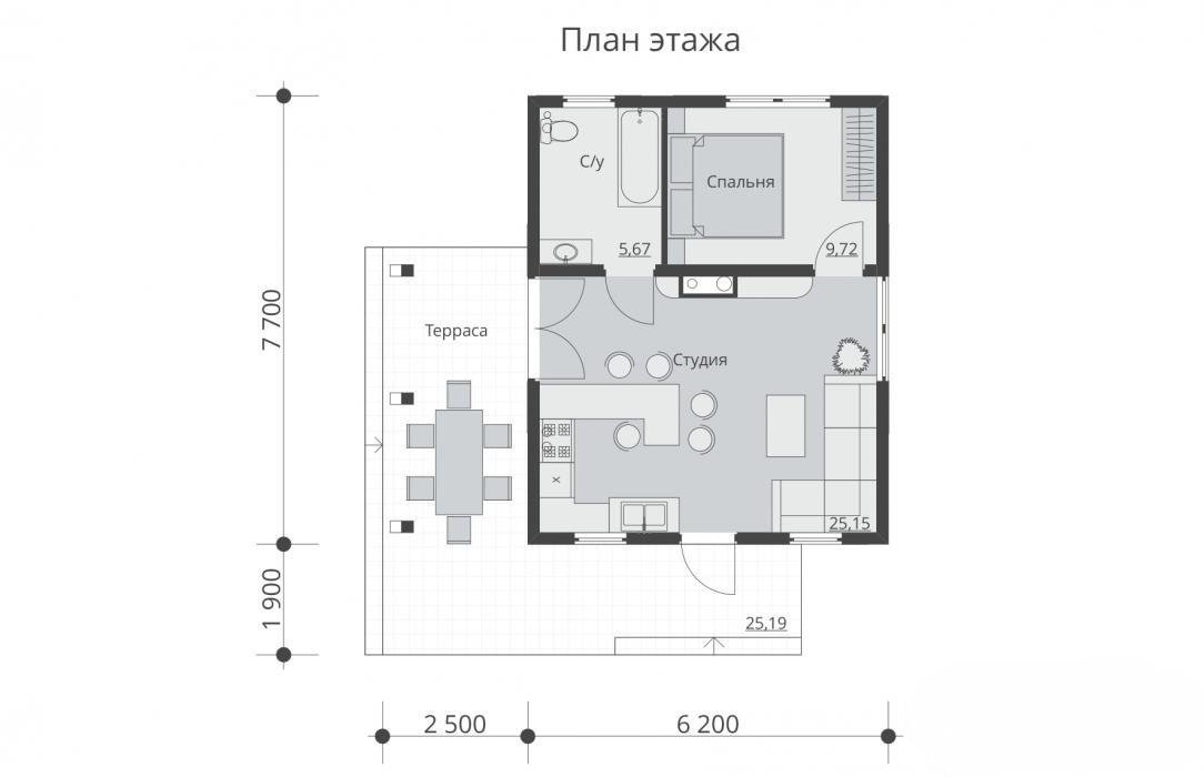Проект дома "Урал"