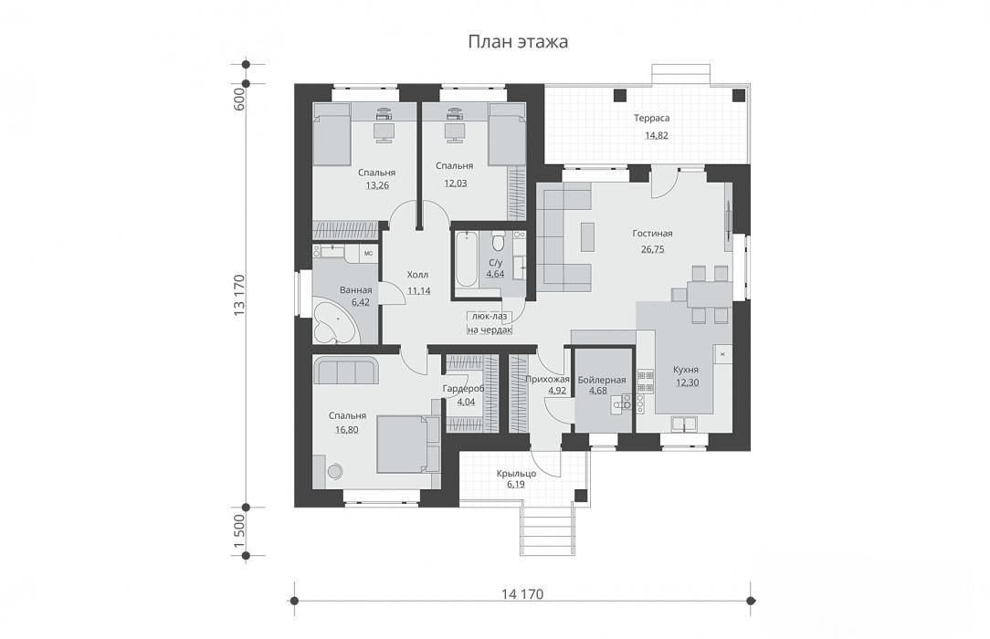 Проект дома "Русь"